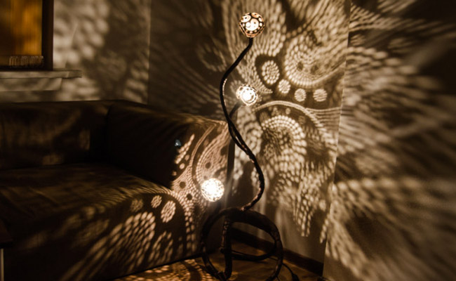Coconut Lamps by Nymphs