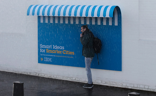 Billboard Campaign by IBM