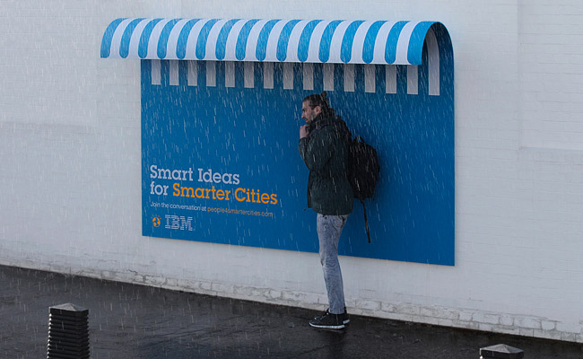 Billboard Campaign by IBM