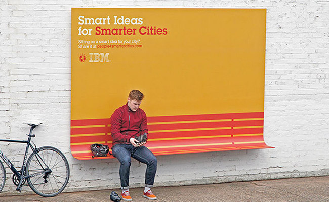 Billboard Campaign by IBM