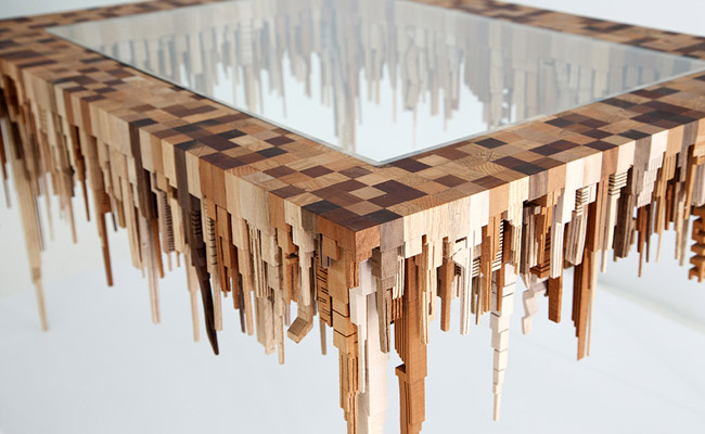 Wooden Cityscapes by James McNabb