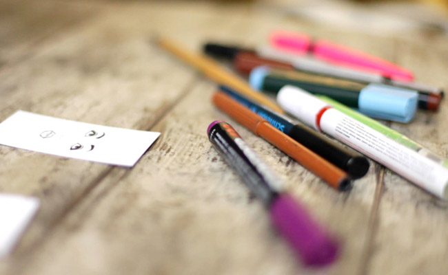 Creative Business Card for A Makeup Artist & Hiar Stylist