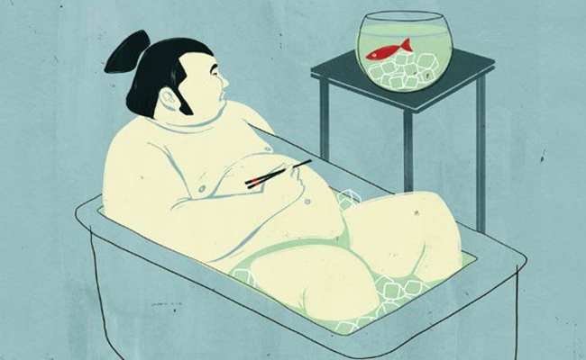 Beautiful Surreal illustration by Alessandro Gottardo