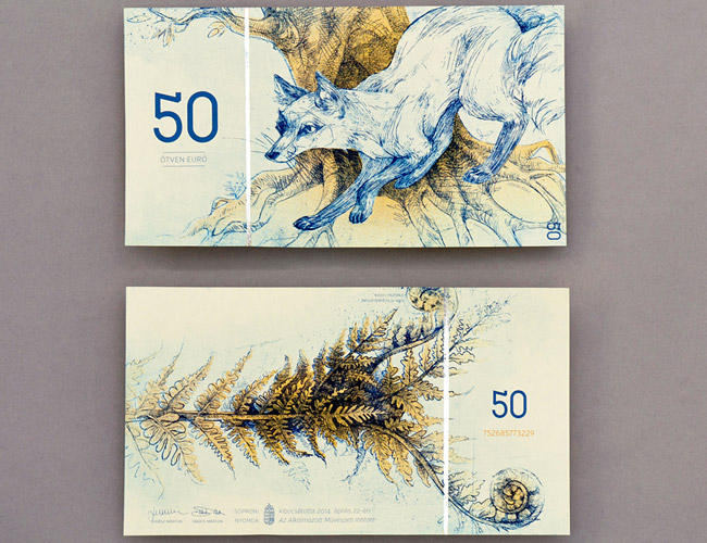 Beautiful Paper Money illustration by Barbara Bernat