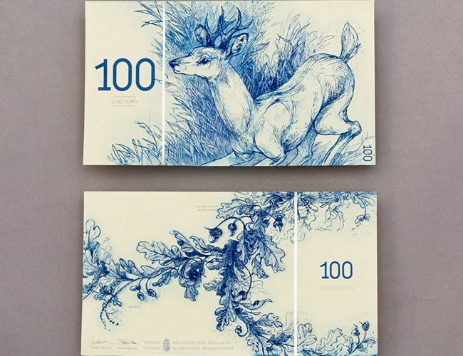 Beautiful Paper Money illustration by Barbara Bernat