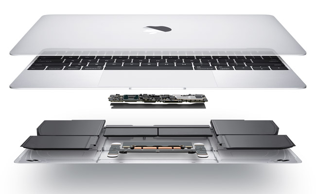 The new MacBook comes with a single external port