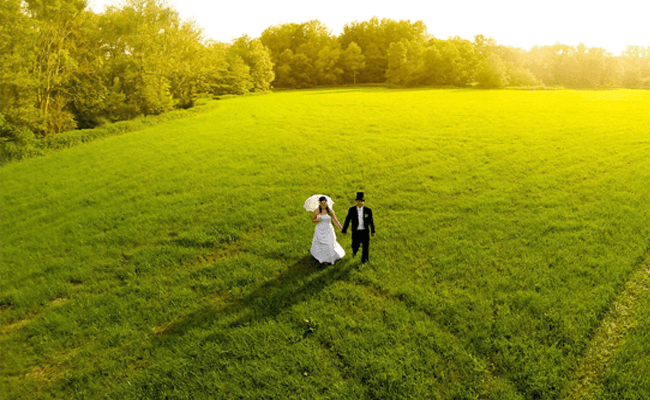 Drone Photography wedding-min