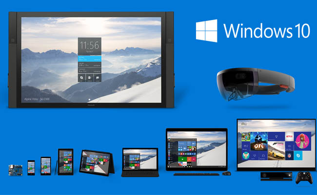 Windows 10: a few changes