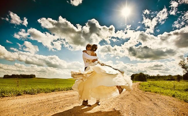 wedding in village
