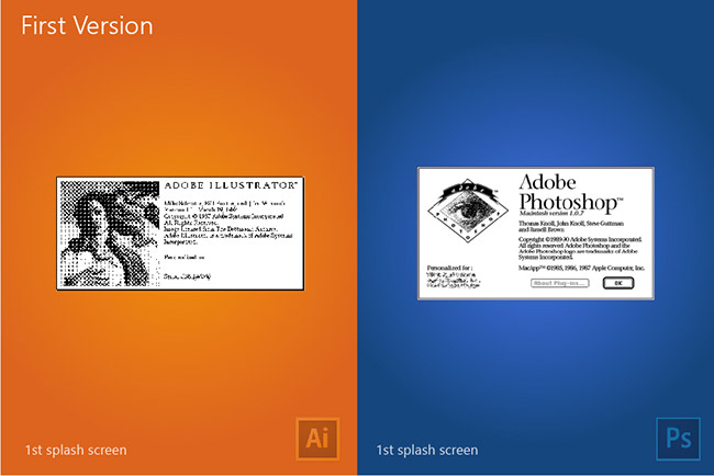 The difference between Illustrator and Photoshop