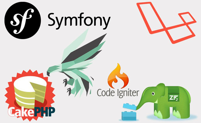 laravel symfony code igniter