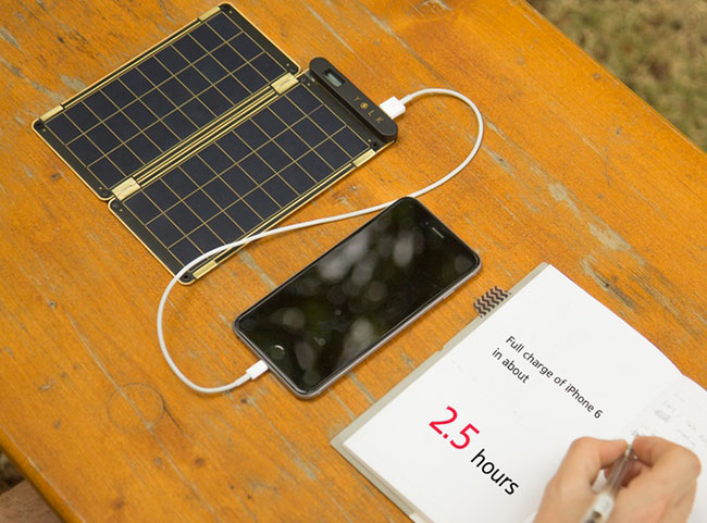 Solar Paper charger kesato blog