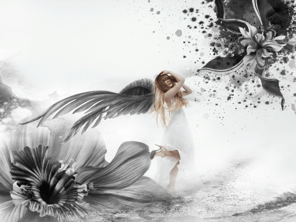 Awesome flower graphics by Kahori Maki