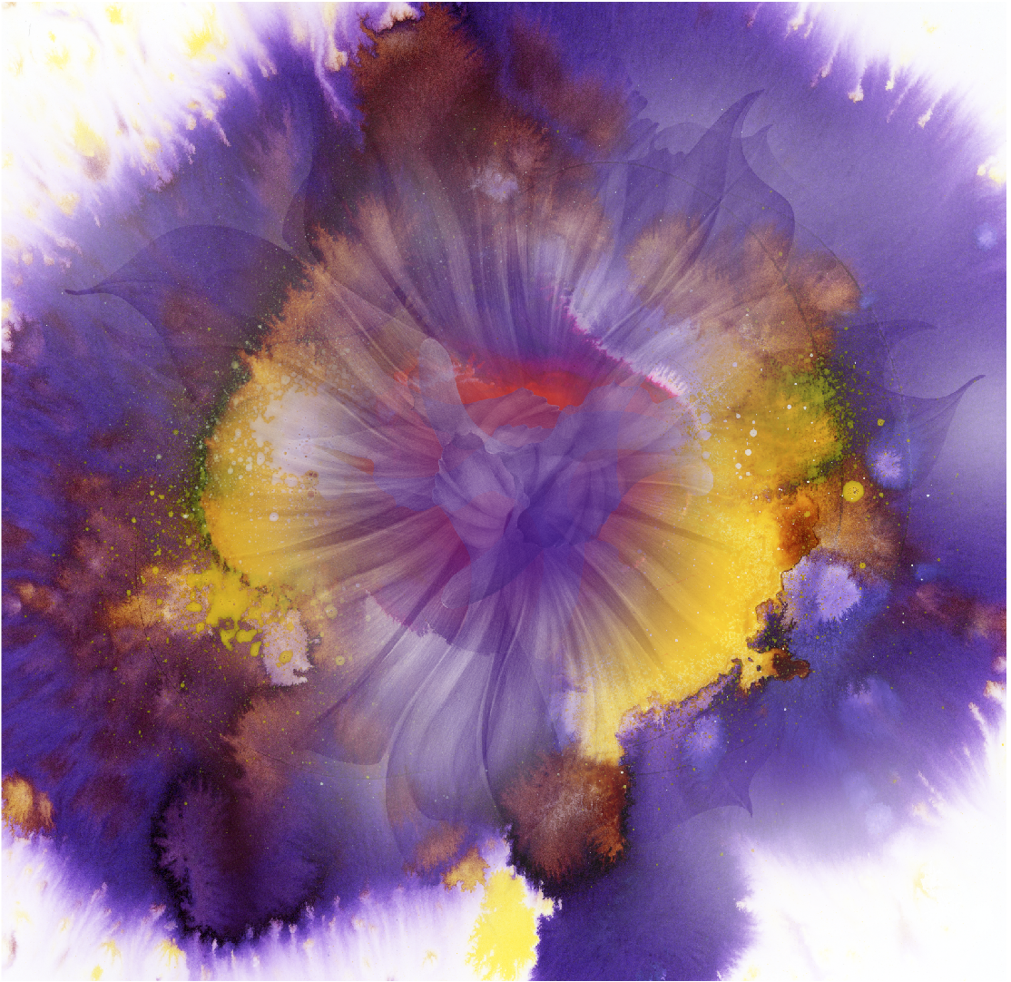 Awesome flower graphics by Kahori Maki