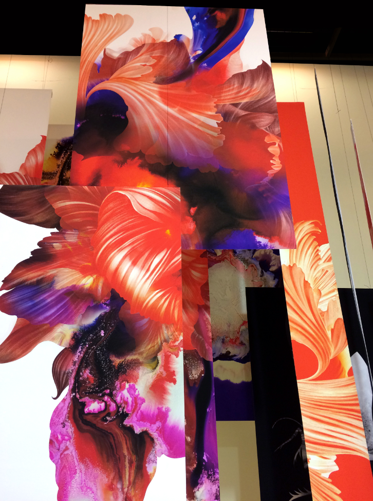 Awesome flower graphics by Kahori Maki