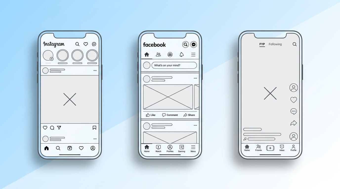 Instagram Facebook and TikTok platform comparison for event promotion
