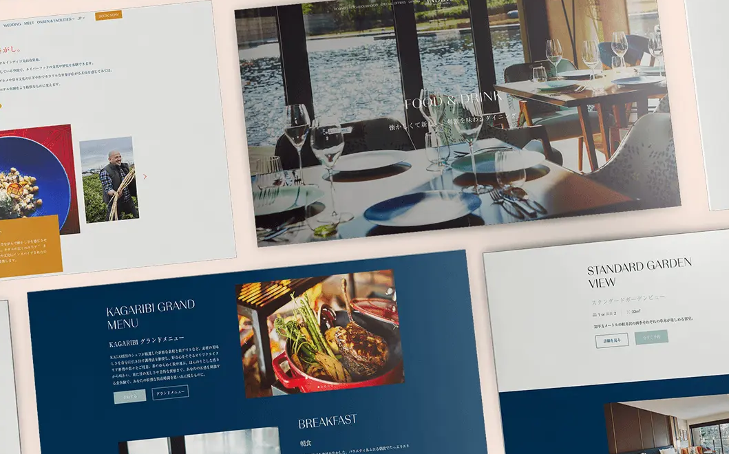 Corporate Website Kesato x Indigo Hotel