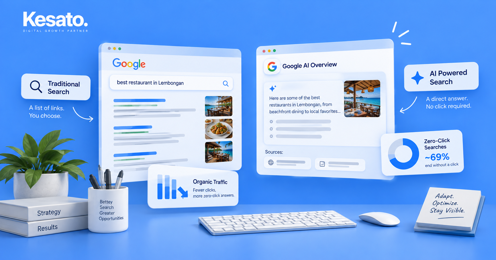 How Traditional Search vs AI Powered Search Is Reshaping Organic Traffic