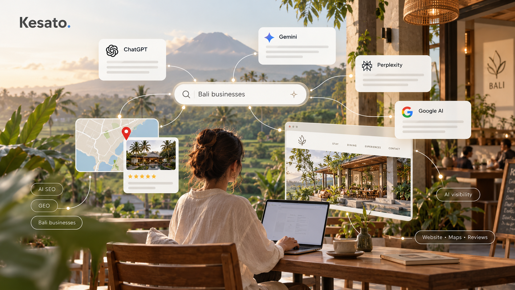 How AI SEO Works for Businesses in Bali